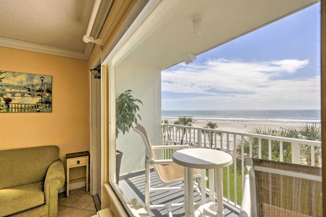 Daytona Beach Studio With Oceanfront Balcony And Pool! Екстериор снимка
